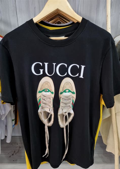 gucci shoe lace t shirt|Gucci shoe strings.